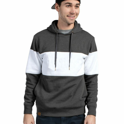 Holloway Men's All-American Fleece Colorblocked Hooded Sweatshirt 229563 Men's All-American Fleece Colorblocked Hooded Sweatshirt Thumbnail
