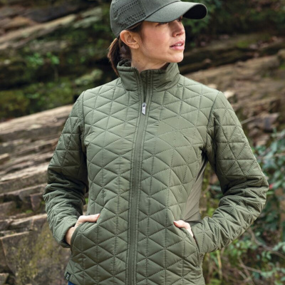 Women's Repreve® Eco Quilted Jacket Thumbnail