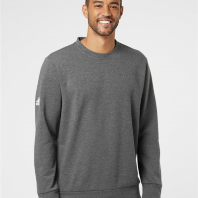Adidas Unisex Fleece Crewneck Sweatshirt A434 Unisex Fleece Crewneck Sweatshirt Thumbnail