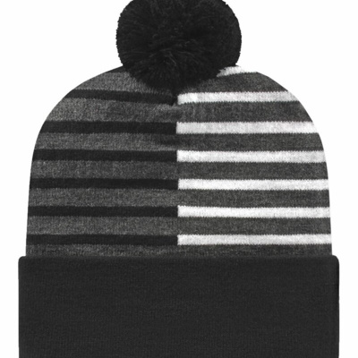 USA-Made Half Color Beanie Thumbnail