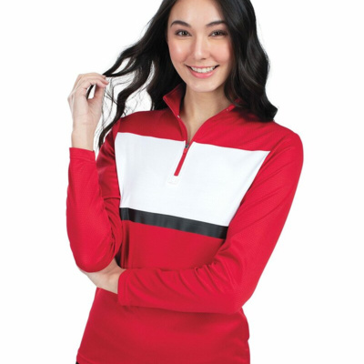 Women's Prism Bold Quarter-Zip Pullover Thumbnail