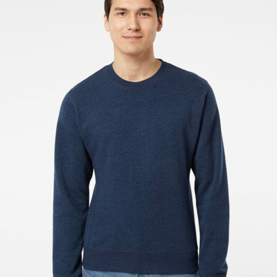 J. America Unisex Triblend Fleece Crewneck Sweatshirt 8870 Unisex Triblend Fleece Crewneck Sweatshirt Thumbnail