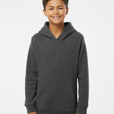 J. America Youth Triblend Fleece Hooded Sweatshirt 8880 Youth Triblend Fleece Hooded Sweatshirt Thumbnail