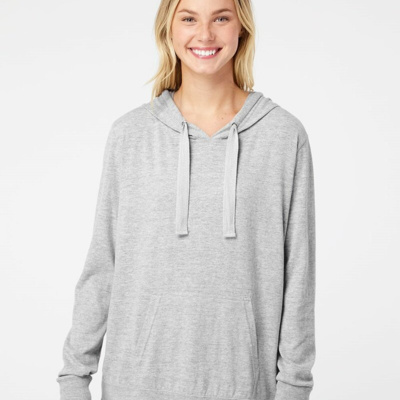 MV Sport Women's Sueded Jersey Hooded Sweatshirt W21404 Women's Sueded Jersey Hooded Sweatshirt Thumbnail