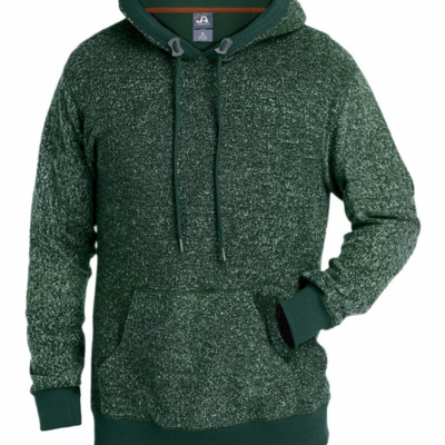J. America Men's Aspen Fleece Hooded Sweatshirt 8711 Men's Aspen Fleece Hooded Sweatshirt Thumbnail