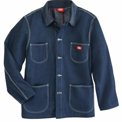 Dickies Men's Fleece Lined Chore Denim Jacket 3499 Men's Fleece Lined Chore Denim Jacket Thumbnail