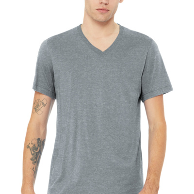 Bella + Canvas Unisex Heather CVC V Neck Tee BC3005CVC Unisex Heather CVC V Neck Tee Thumbnail