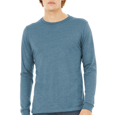 Bella + Canvas Unisex Triblend Long Sleeve Tee BC3513 Unisex Triblend Long Sleeve Tee Thumbnail