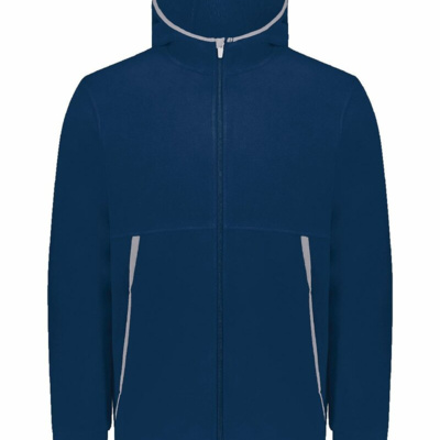 Youth Eco Revive™ Polar Fleece Hooded Full-Zip Jacket Thumbnail
