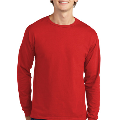 Hanes Essential T 100% Cotton Long Sleeve T Shirt 5286 Essential T 100% Cotton Long Sleeve T Shirt Thumbnail