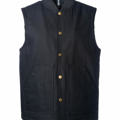 Men's Insulated Canvas Workwear Vest Thumbnail