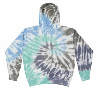 Colortone Unisex Tie-Dyed Cloud Fleece Hooded Sweatshirt 8600 Unisex Tie-Dyed Cloud Fleece Hooded Sweatshirt Thumbnail