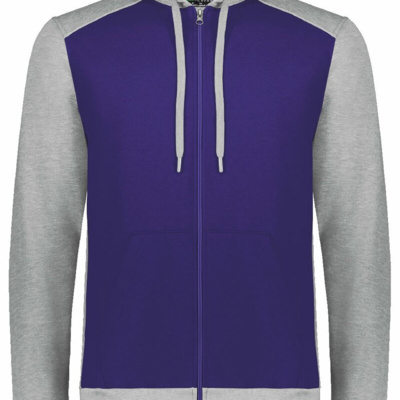 Unisex Eco Revive™ Three-Season Triblend Fleece Full-Zip Hooded Sweatshirt Thumbnail