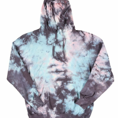 Dyenomite Premium Fleece Tie-Dyed Hooded Sweatshirt 854LM Premium Fleece Tie-Dyed Hooded Sweatshirt Thumbnail