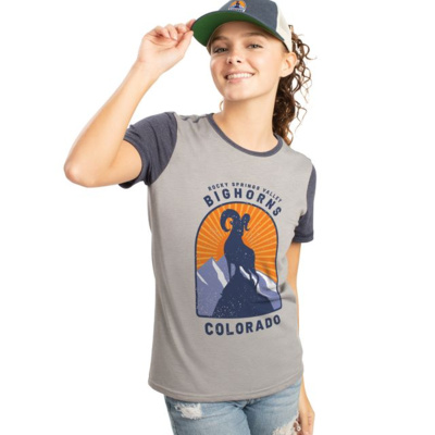 Augusta Sportswear Ladies Gameday Vintage Ringer Tee 6878 Ladies Gameday Vintage Ringer Tee Thumbnail