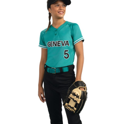 Augusta Sportswear Ladies Cutter+ Henley Jersey 6917 Ladies Cutter+ Henley Jersey Thumbnail