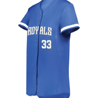 Augusta Sportswear Ladies Cutter+ Full Button Softball Jersey 6919 Ladies Cutter+ Full Button Softball Jersey Thumbnail