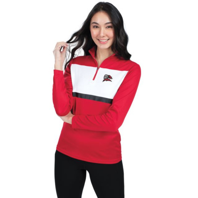 Ladies Prism Bold 1/4 Zip Pullover Thumbnail