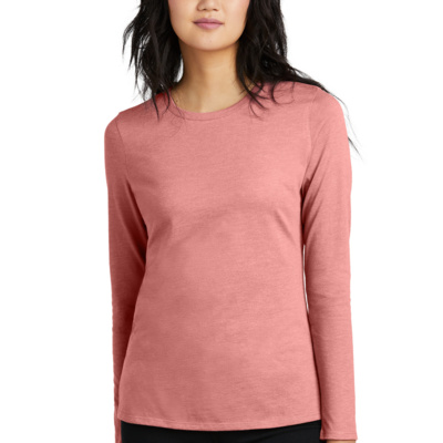 District Women's Perfect Blend ® CVC Long Sleeve Tee DT110 Women's Perfect Blend ® CVC Long Sleeve Tee Thumbnail