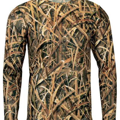 Men's Oxford Performance Camo Print Long Sleeve T-Shirt Thumbnail
