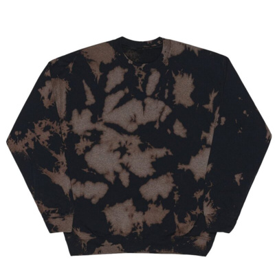 Dyenomite Essential Fleece Bleach Wash Crewneck Sweatshirt 681BW Essential Fleece Bleach Wash Crewneck Sweatshirt Thumbnail