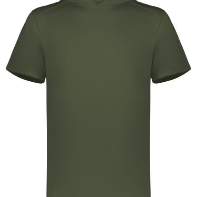 Holloway Short Sleeve Hoodie Powered by Coolcore(r) 222142 Short Sleeve Hoodie Powered by Coolcore(r) Thumbnail