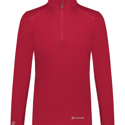 Ladies 1/4 Zip Pullover Powered by Coolcore(r) Thumbnail