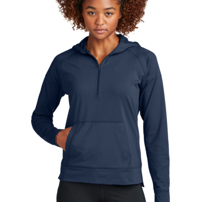 Women's Sport Wick ® Stretch 1/2 Zip Hoodie Thumbnail