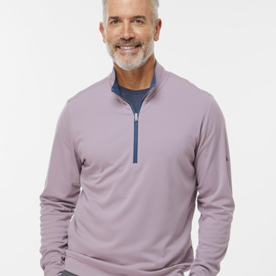 Adidas Men's Performance Lightweight Quarter-Zip Pullover A2002 Men's Performance Lightweight Quarter-Zip Pullover Thumbnail