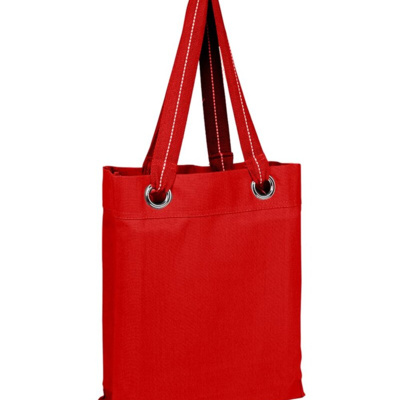 Q-Tees Large Grommet Tote Q1630 Large Grommet Tote Thumbnail