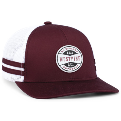 Low-Profile Stripe Trucker Cap Thumbnail