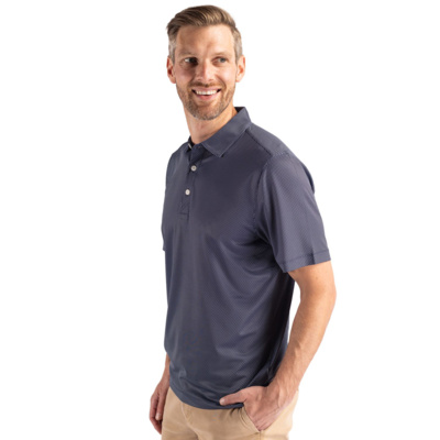 Cutter & Buck Cutter & Buck Pike Eco Symmetry Print Stretch Recycled Mens Big & Tall Polo BCK01284 Cutter & Buck Pike Eco Symmetry Print Stretch Recycled Mens Big & Tall Polo Thumbnail