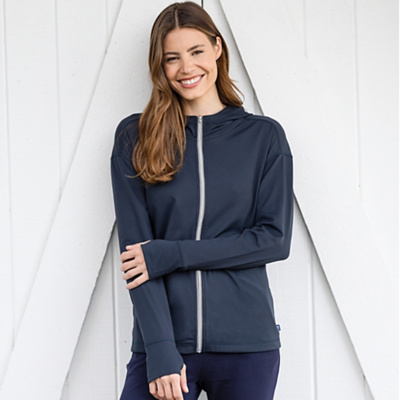 Cutter & Buck Cutter & Buck Daybreak Eco Recycled Womens Full Zip Hoodie LCK00168 Cutter & Buck Daybreak Eco Recycled Womens Full Zip Hoodie Thumbnail