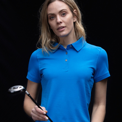 Cutter & Buck Cutter & Buck Advantage Tri-Blend Pique Womens Polo LCK08685 Cutter & Buck Advantage Tri-Blend Pique Womens Polo Thumbnail