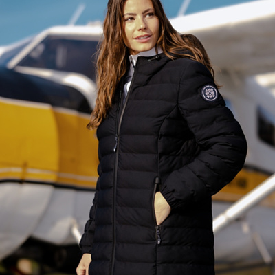 Cutter & Buck Cutter & Buck Mission Ridge Repreve Eco Insulated Womens Long Puffer Jacket LCO00069 Cutter & Buck Mission Ridge Repreve Eco Insulated Womens Long Puffer Jacket Thumbnail