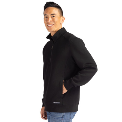 Cutter & Buck Cutter & Buck Roam Eco Recycled Quarter Zip Mens Pullover MCK01308 Cutter & Buck Roam Eco Recycled Quarter Zip Mens Pullover Thumbnail