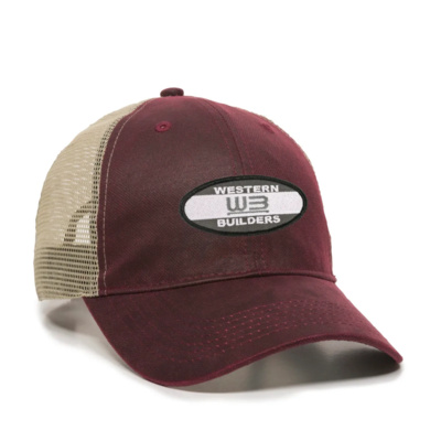 Outdoor Cap Weathered Canvas Mesh Back WCV-100M Weathered Canvas Mesh Back Thumbnail