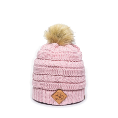 Outdoor Cap Ladies Cable Knit Faux Fur Pom OC805 Ladies Cable Knit Faux Fur Pom Thumbnail