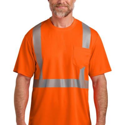 CornerStone Ansi 107 Class 2 Segmented Tape Tee CS204 Ansi 107 Class 2 Segmented Tape Tee Thumbnail