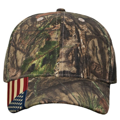Camo Woven USA Flag Cap Thumbnail