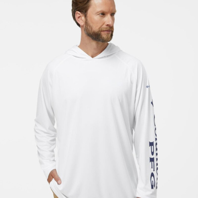 Columbia Men's PFG Terminal Tackle™ Hooded Long Sleeve T-Shirt 212482 Men's PFG Terminal Tackle™ Hooded Long Sleeve T-Shirt Thumbnail