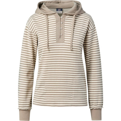 MV Sport Women's Alina Henley Hooded Sweatshirt W24128 Women's Alina Henley Hooded Sweatshirt Thumbnail