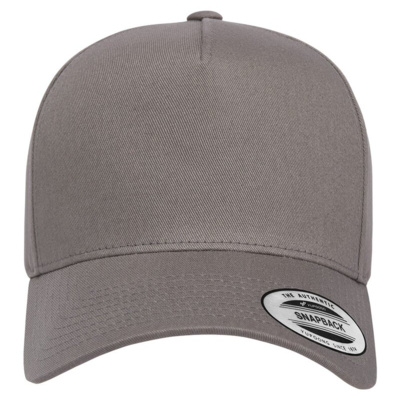 Retro Cotton Blend Trucker Snapback Cap Thumbnail