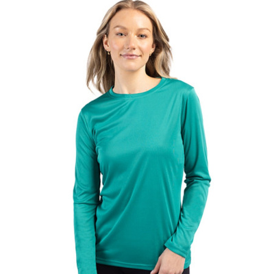 Clique Clique Spin Eco Performance Long Sleeve Womens Tee Shirt LQK00067 Clique Spin Eco Performance Long Sleeve Womens Tee Shirt Thumbnail