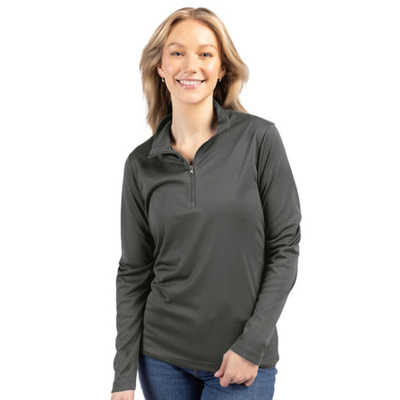 Clique Spin Eco Performance Half Zip Womens Pullover Thumbnail
