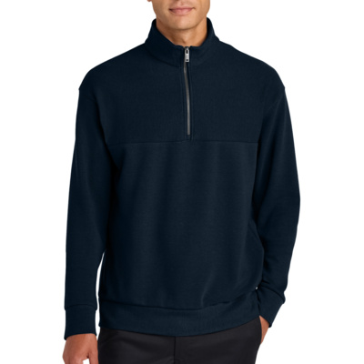 Mercer+Mettle Linear Texture 1/4 Zip MM3040 Linear Texture 1/4 Zip Thumbnail