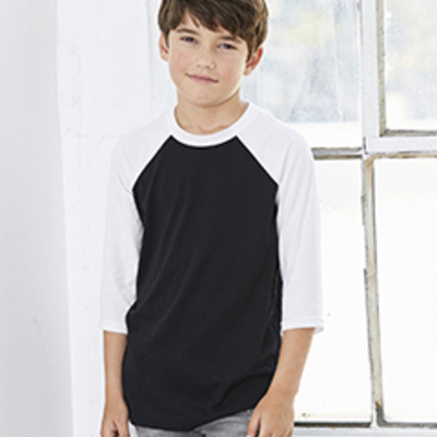 Bella + Canvas BC YTH 3/4 SLV BBLL BC3200Y BC YTH 3/4 SLV BBLL Thumbnail