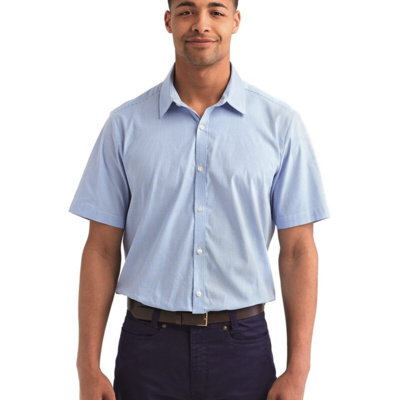 Artisan Collection by Reprime Men's Microcheck Gingham Cotton Shirt RP221 Men's Microcheck Gingham Cotton Shirt Thumbnail