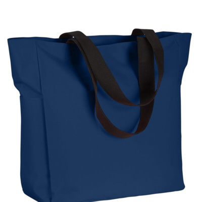 BAGedge Polyester Zip Tote BE080 Polyester Zip Tote Thumbnail