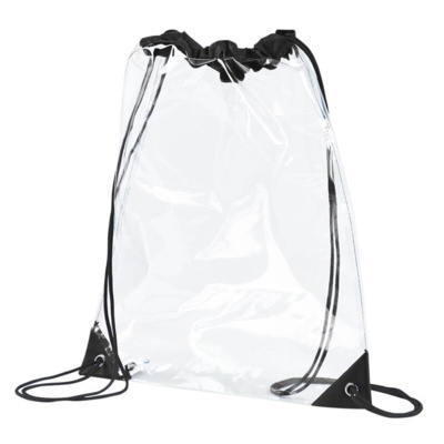 BAGedge PVC Clear Drawstring Bag BE253 PVC Clear Drawstring Bag Thumbnail